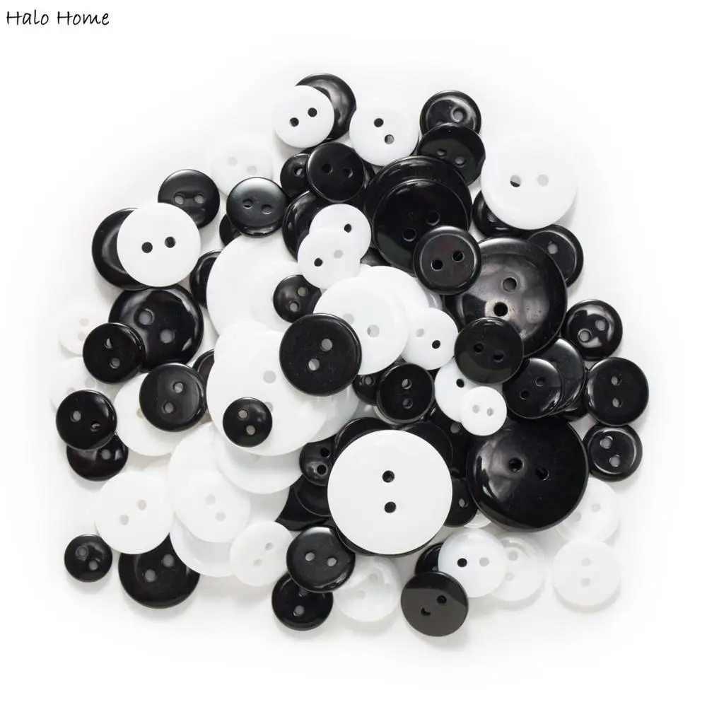 30 Gram Round Black White Mix Size Resin Buttons Sewing Scrapbooking Home Cloth Handicraft Accessories Gift Making Decor 9-25mm
30 Gram Round Black White Mix Size Resin Buttons Sewing Scrapbooking Home Cloth Handicraft Accessories Gift Making Decor 9-25mm
