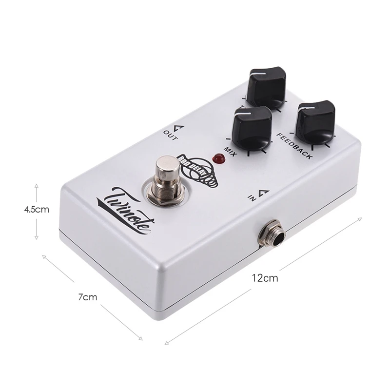 Twinote BBD DELAY Guitar Effect Pedal True Bypass Analog Chorus Effects Pedal Processsor Delay
Twinote BBD DELAY Guitar Effect Pedal True Bypass Analog Chorus Effects Pedal Processsor Delay