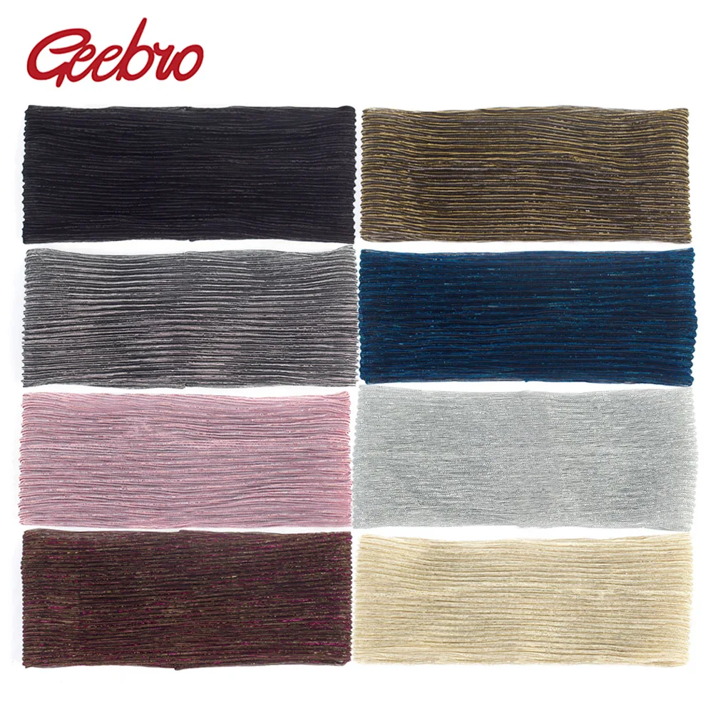 Geebro Women Magic Elastic Flat Headband Lady Summer Solid Color Soft Hairband Girls Stretch Casual Turban Hair Accessories
Geebro Women Magic Elastic Flat Headband Lady Summer Solid Color Soft Hairband Girls Stretch Casual Turban Hair Accessories