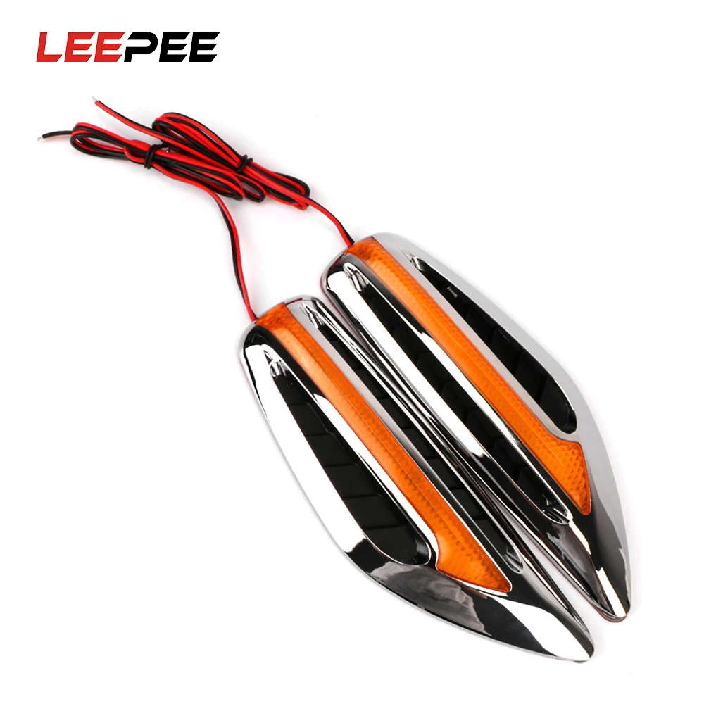 LEEPEE 1 Pair LED Car Side Turn Signal Lights 12v 46LEDs Auto Turn Indicators Car Side Lamp 3W Blade Shape Car-styling
LEEPEE 1 Pair LED Car Side Turn Signal Lights 12v 46LEDs Auto Turn Indicators Car Side Lamp 3W Blade Shape Car-styling