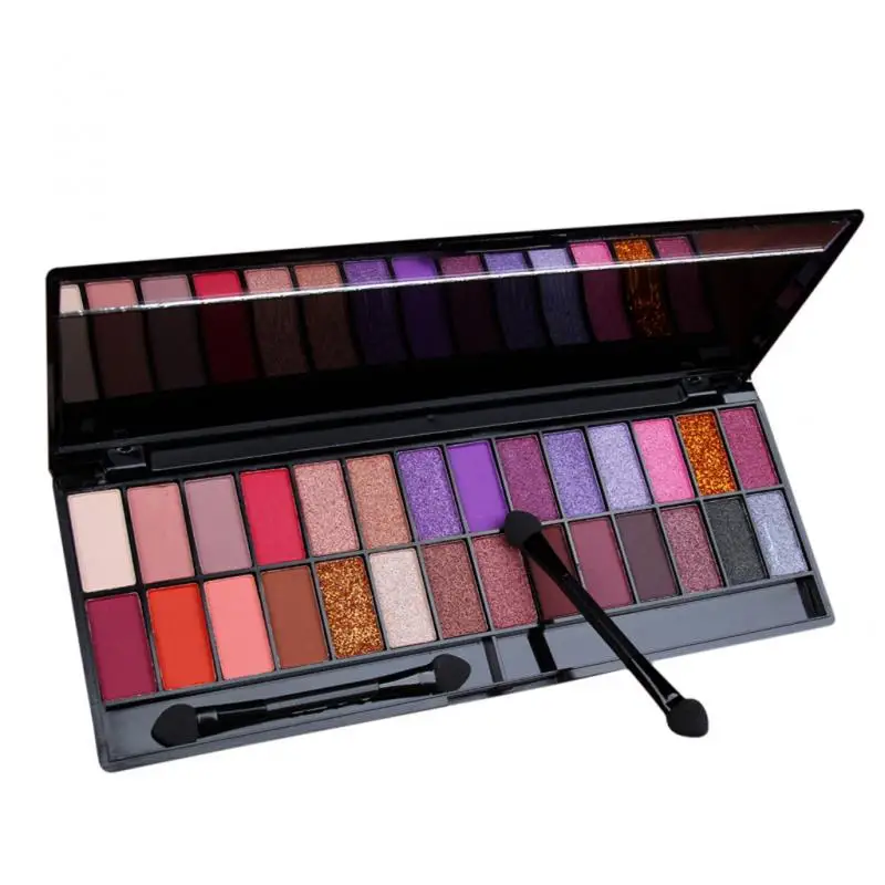 18 Color Eye Shadow Palette Full Matte Pearlescent Easy-to-color Long Lasting Silky Powder Natural Eyes Makeup Eyeshadow Tool
18 Color Eye Shadow Palette Full Matte Pearlescent Easy-to-color Long Lasting Silky Powder Natural Eyes Makeup Eyeshadow Tool