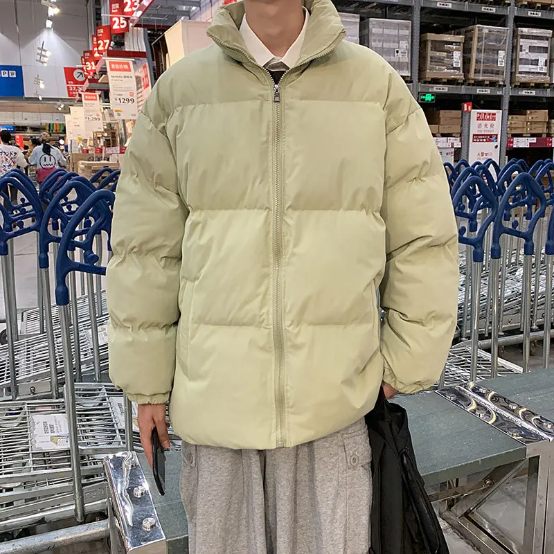2021 New Winter Jacket Men Parkas Thicken Warm Coat Mens Stand Collar Jackets Color Parka Coat Women Fashion Streetwear
2021 New Winter Jacket Men Parkas Thicken Warm Coat Mens Stand Collar Jackets Color Parka Coat Women Fashion Streetwear
