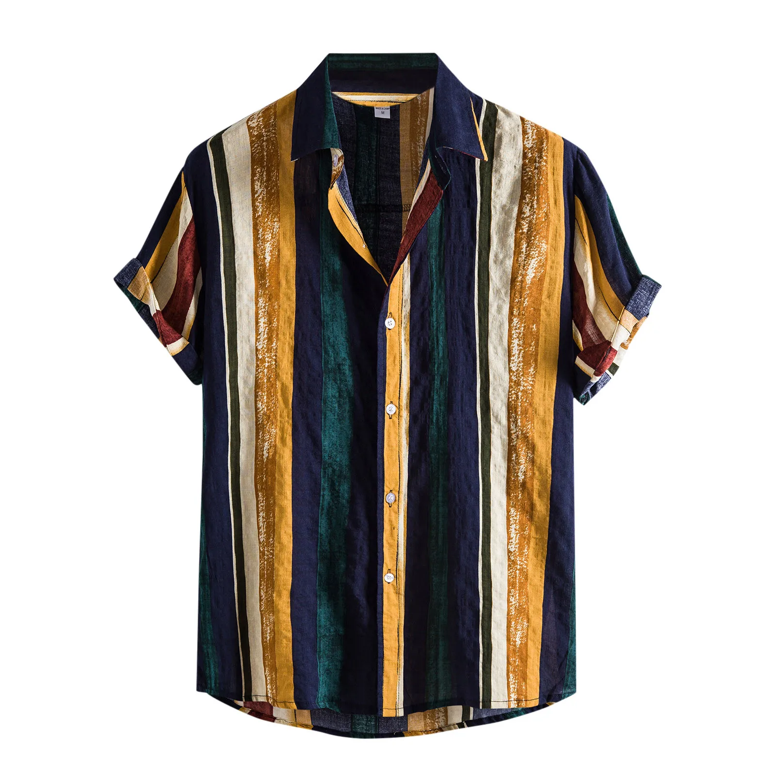 Summer Mens Stripe Shirt Casual Short Sleeve Hawaiian Shirts Cool Thin Turndown Collar Top Male Trendy Short-sleeved Camisa
Summer Mens Stripe Shirt Casual Short Sleeve Hawaiian Shirts Cool Thin Turndown Collar Top Male Trendy Short-sleeved Camisa