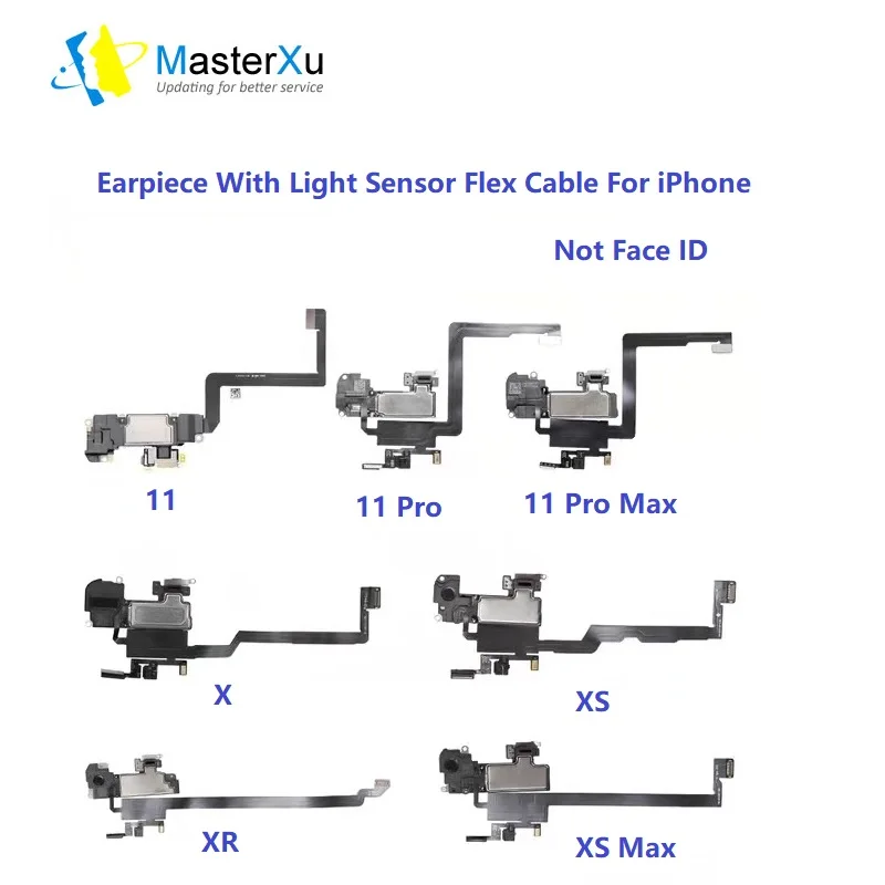 Тестирование хорошо наушник с сенсор гибкий кабель для iPhone X XS-11Pro Max динамик в сборе запасные части Face ID Flex
Тестирование хорошо наушник с сенсор гибкий кабель для iPhone X XS-11Pro Max динамик в сборе запасные части Face ID Flex