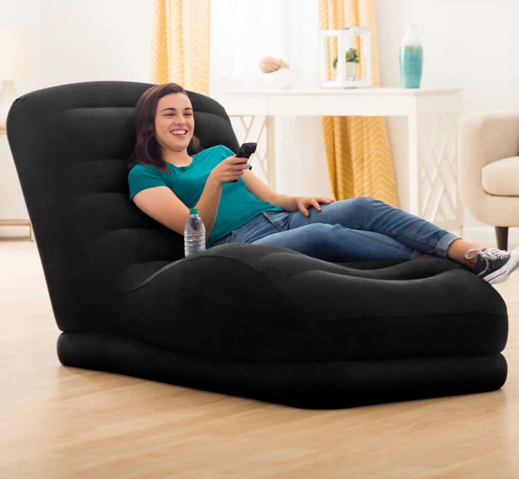 

Складной диван-шезлонг со спинкой и подставкой для ног, воздушный диван для гостиной, спальни, стул в современном минималистичном стиле