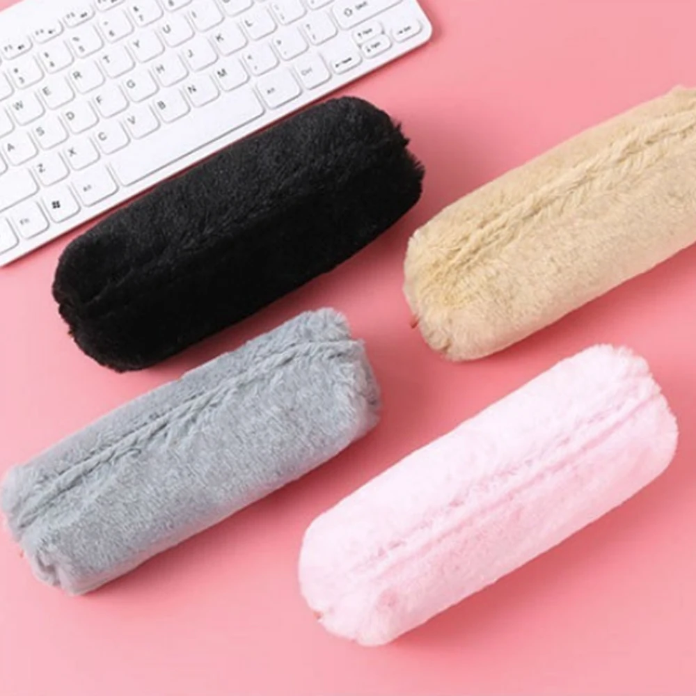 Kawaii Creative Pencil Bag Protection Furl Lamb Wool Pen Box Lovely Storage School Plush Pen Bag Girl Student Simple Storage Bag
Kawaii Creative Pencil Bag Protection Furl Lamb Wool Pen Box Lovely Storage School Plush Pen Bag Girl Student Simple Storage Bag