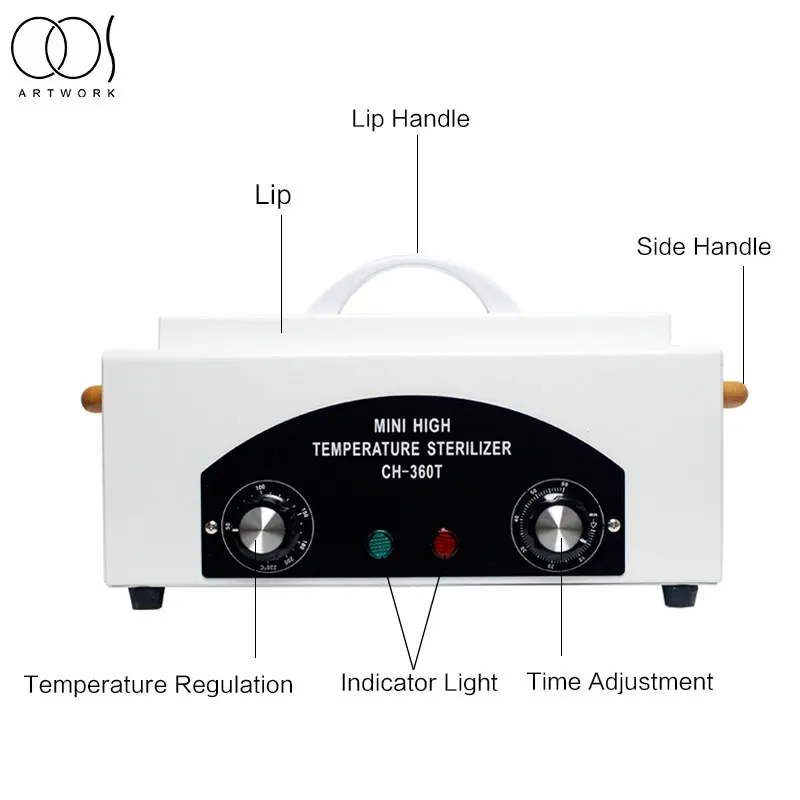 Стерилизатор для инструментов дизайна ногтей стерилизатор с высокой мощностью