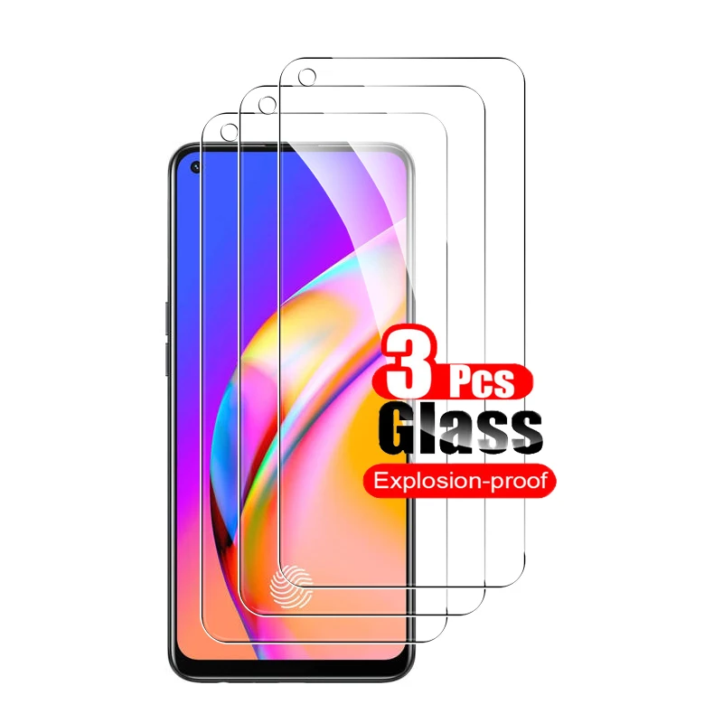 

3Pcs full cuvre protective glass for oppo reno 5 lite tempered screen protect for oppo reno 4 lite reno5 5g soft glass film