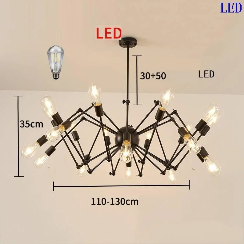 Loft Lampen Industrieel Pendelleuchte Candiles Modernos Nordic Light Luminaria Lampara De Techo Colgante Moderna Hanging Lamp
Loft Lampen Industrieel Pendelleuchte Candiles Modernos Nordic Light Luminaria Lampara De Techo Colgante Moderna Hanging Lamp