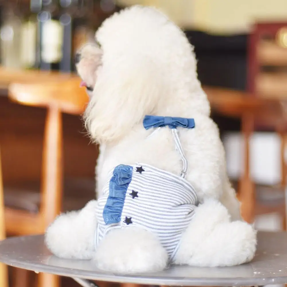 Pet Underwear Pet Anti-harassment Physiological Pants Dog Diaper Soft Dog Sanitary Pants
Pet Underwear Pet Anti-harassment Physiological Pants Dog Diaper Soft Dog Sanitary Pants