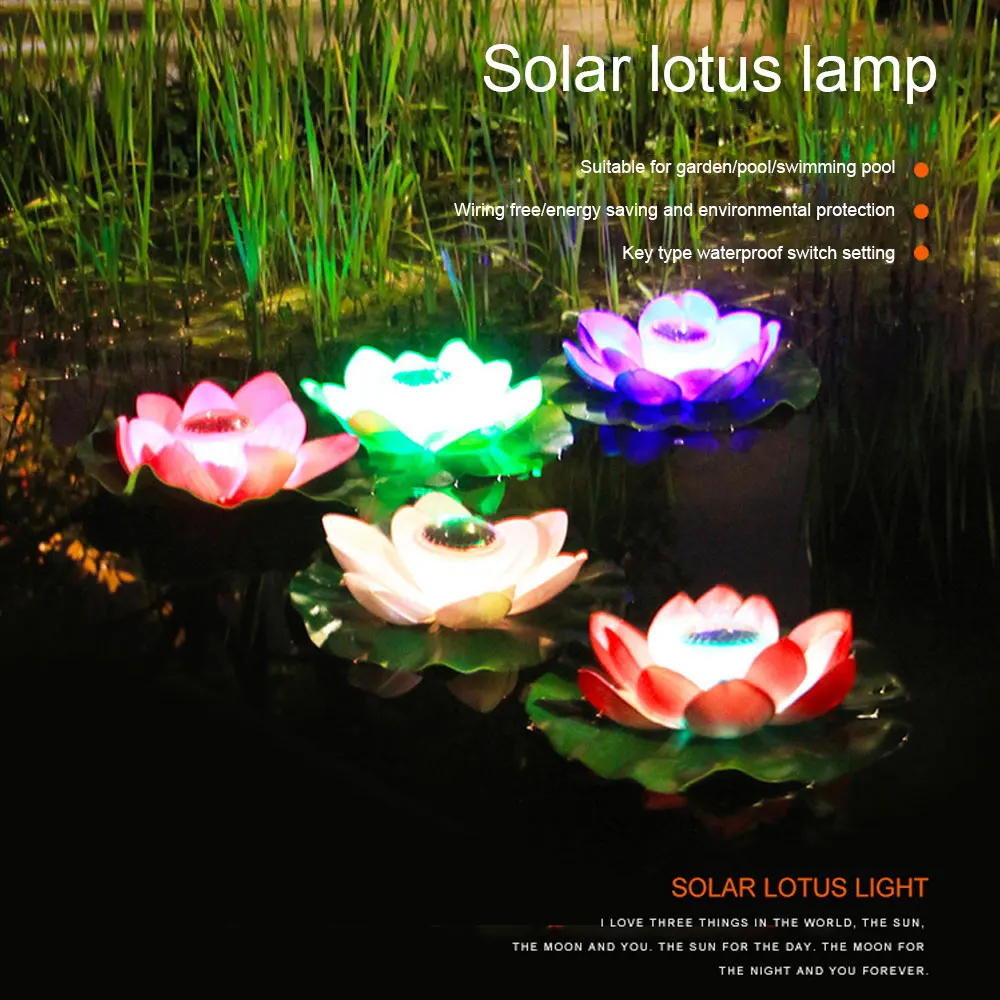 Фонари лотоса на солнечной батарее, ландшафтные светильники для желаний, поплавок для воды в пруду, уличное водонепроницаемое садовое укра...
Фонари лотоса на солнечной батарее, ландшафтные светильники для желаний, поплавок для воды в пруду, уличное водонепроницаемое садовое укра...
