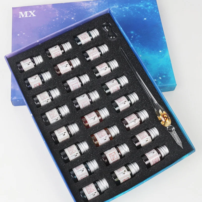 Набор чернил и карандашей ручной работы, 24 цвета, золотой порошок, чернила, подарок для друзей и одноклассников, креативный Стеклянный Каран...
Набор чернил и карандашей ручной работы, 24 цвета, золотой порошок, чернила, подарок для друзей и одноклассников, креативный Стеклянный Каран...