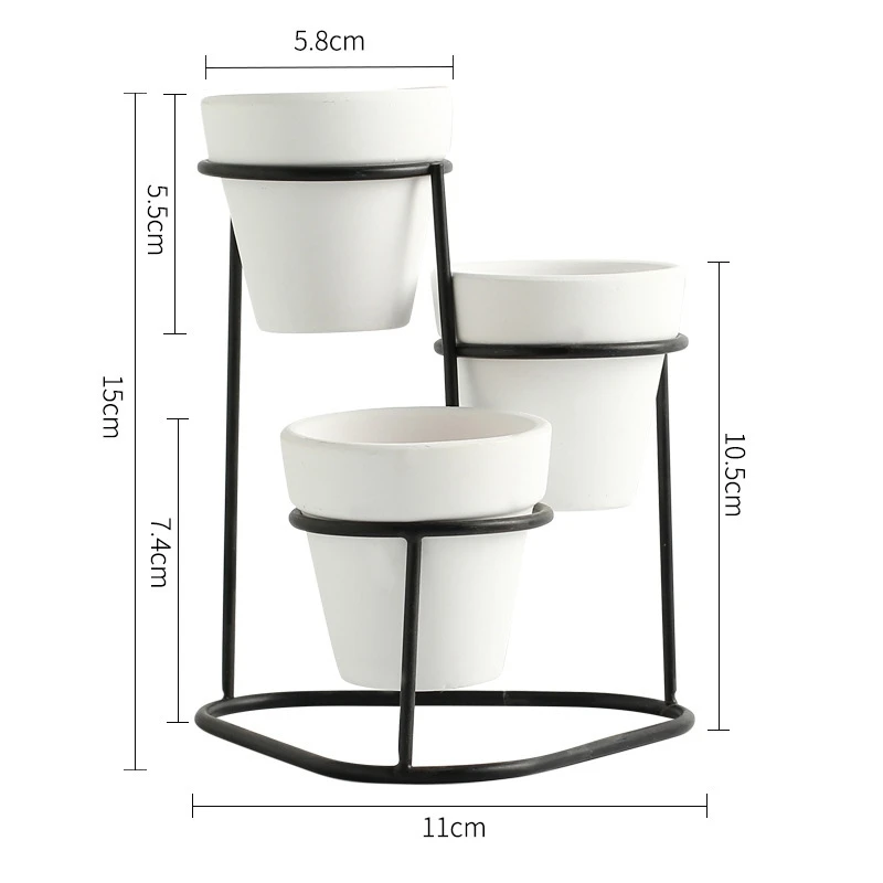 Nordic Style Home Mini High-Quality Flower Pots Simple Garden Indoor Modern Plant Display Stands
Nordic Style Home Mini High-Quality Flower Pots Simple Garden Indoor Modern Plant Display Stands