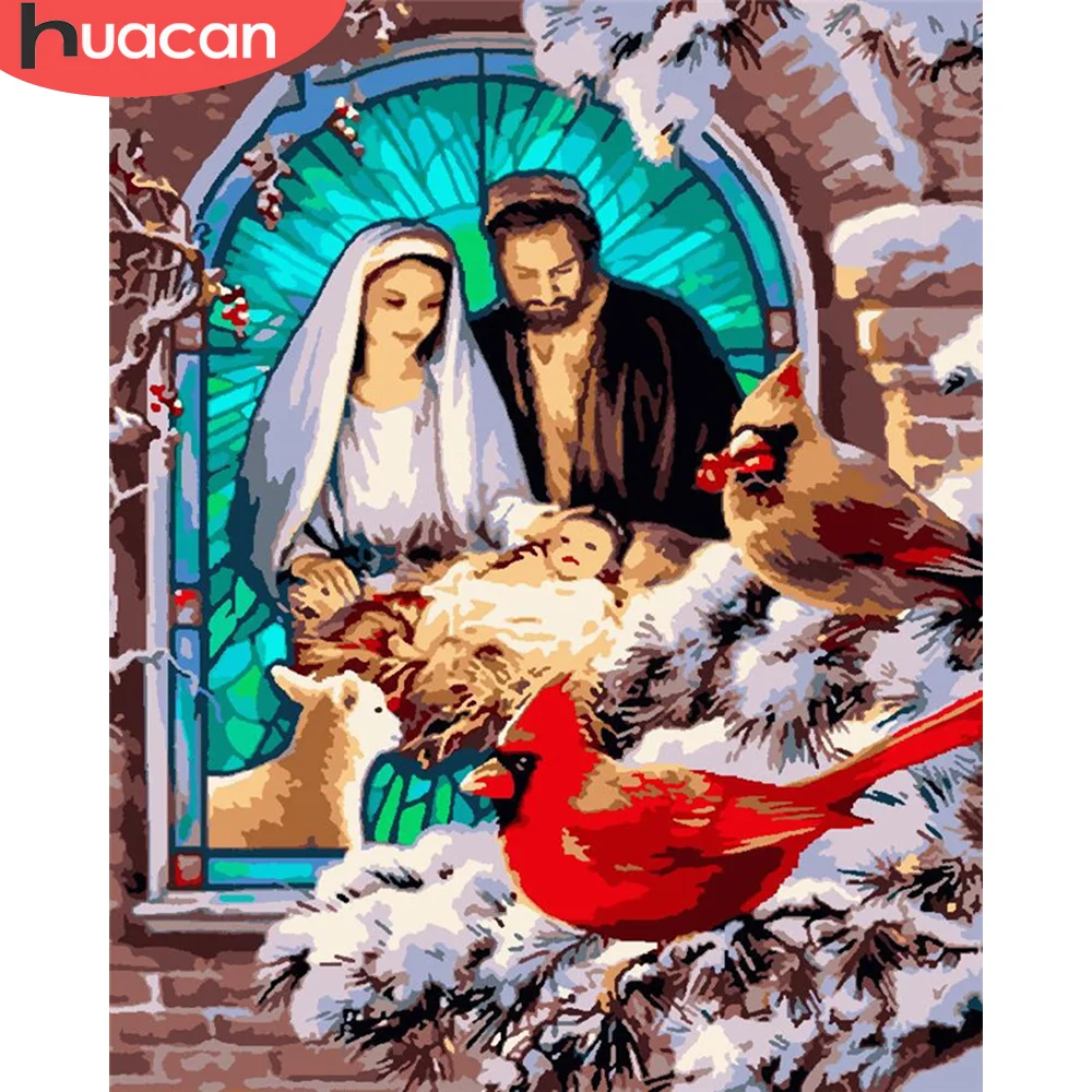 HUACAN краска по номеру Jesus ручная краска ed картины художественный Рисунок на холсте подарок DIY картинки по номерам Набор фигурок домашний деко...
HUACAN краска по номеру Jesus ручная краска ed картины художественный Рисунок на холсте подарок DIY картинки по номерам Набор фигурок домашний деко...