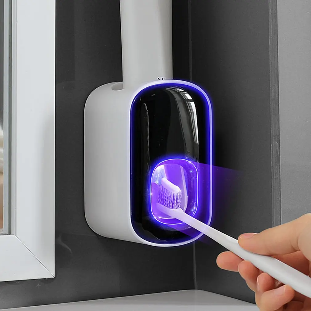 Automatic Toothpaste Dispenser Wall Mount Bathroom Bathroom Accessories Waterproof Toothpaste Squeezer Toothbrush Holder New
Automatic Toothpaste Dispenser Wall Mount Bathroom Bathroom Accessories Waterproof Toothpaste Squeezer Toothbrush Holder New