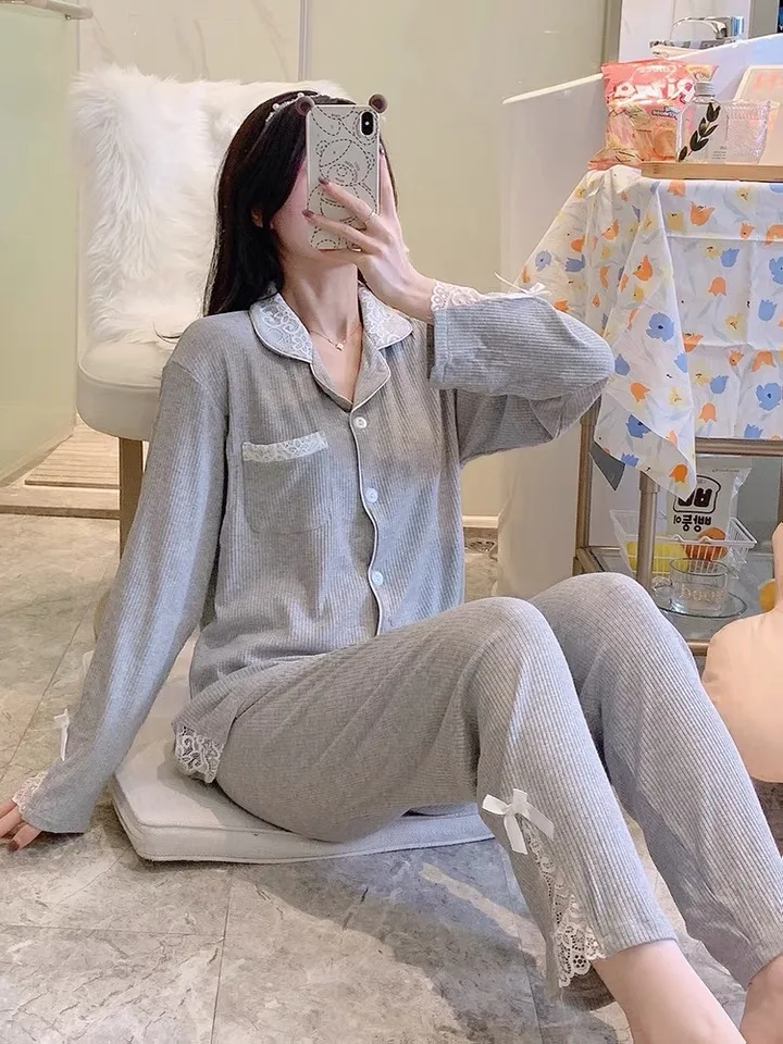 Cotton Maternity Nursing Sleepwear Pajamas Set 3 Pcs Breastfeeding Pajamas Clothes for Pregnant Women Pregnancy Nightgown
Cotton Maternity Nursing Sleepwear Pajamas Set 3 Pcs Breastfeeding Pajamas Clothes for Pregnant Women Pregnancy Nightgown