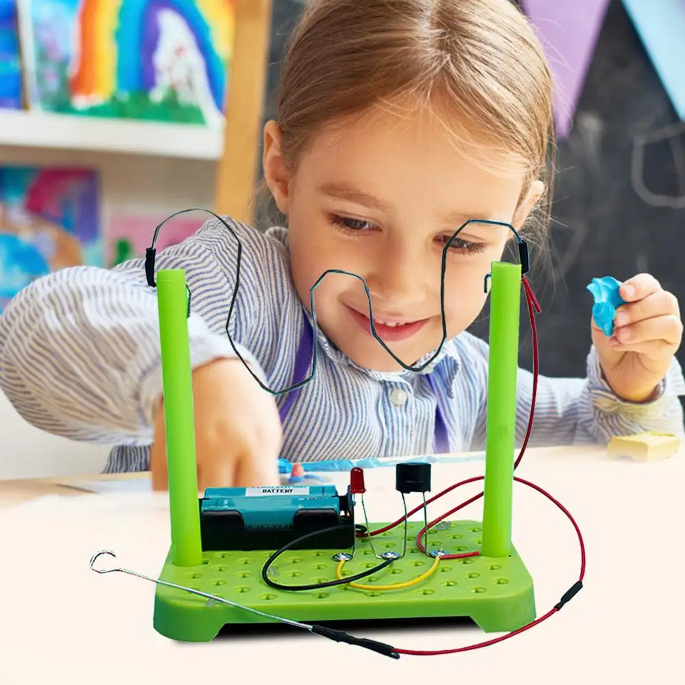 DIY Circuit Kit Excellent ABS Electronic Components Physical Science Experiments Intelligence Develop Learning Toys
DIY Circuit Kit Excellent ABS Electronic Components Physical Science Experiments Intelligence Develop Learning Toys
