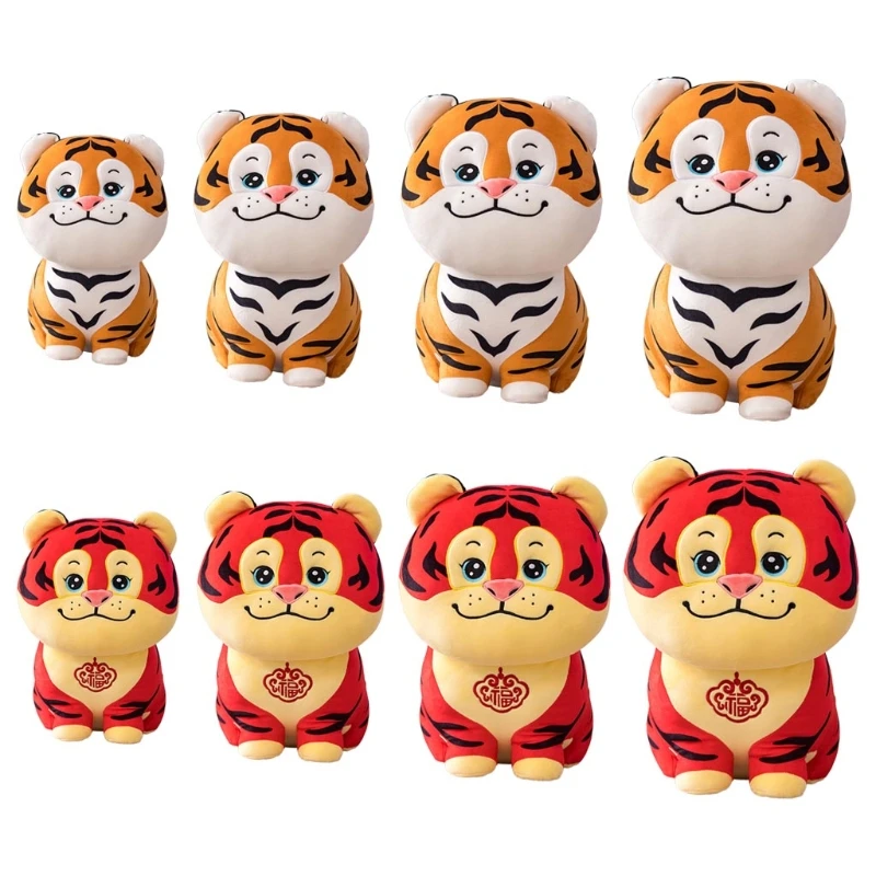 4 Sizes 2022 Year of The Tiger Mascot Zodiac Tiger Plush Toy Chinese New Year Tiger Plush Doll Ornament Tabletop Decor
4 Sizes 2022 Year of The Tiger Mascot Zodiac Tiger Plush Toy Chinese New Year Tiger Plush Doll Ornament Tabletop Decor