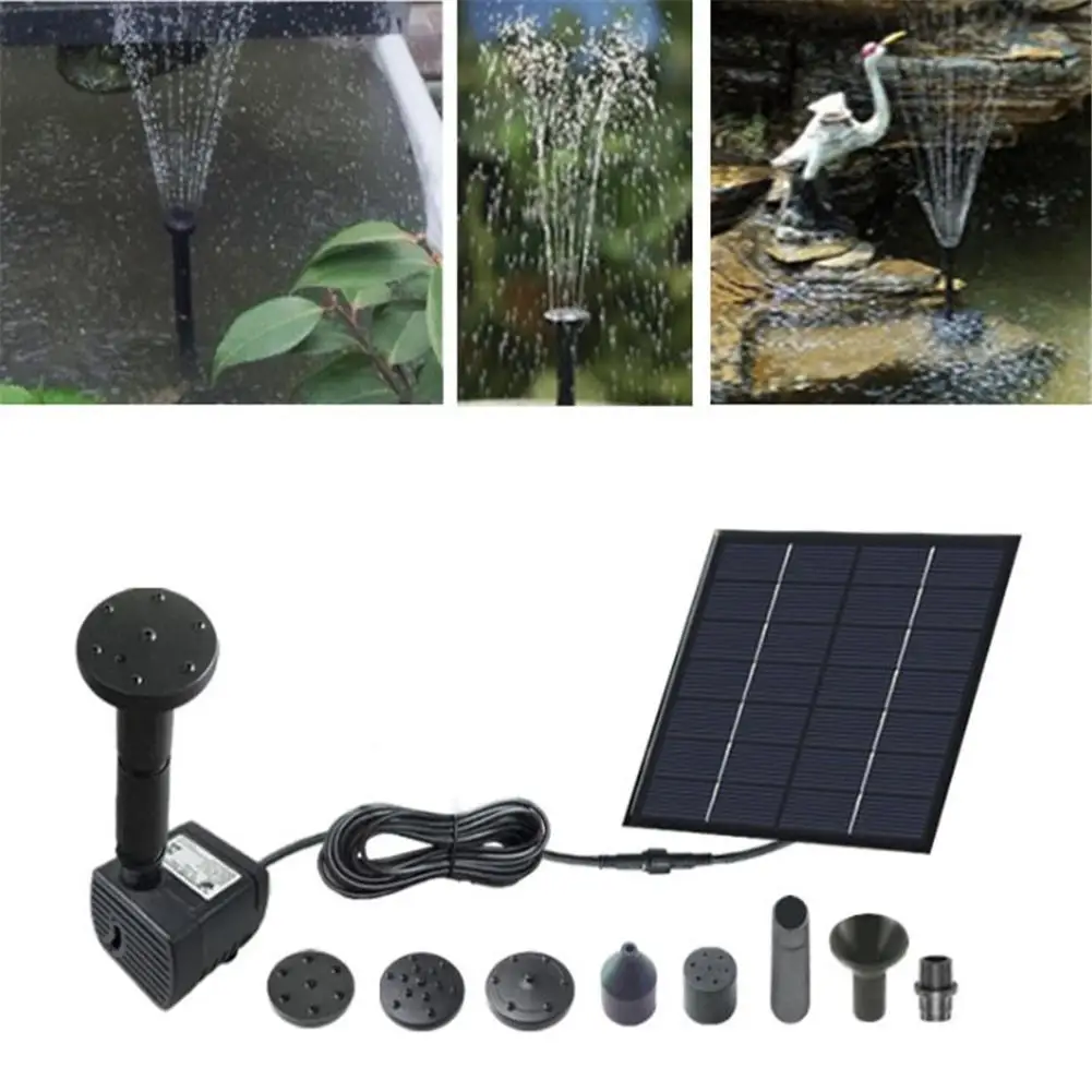 Silicon Solar Fountain Monocrystalline Automatical Submersible Water Pump Pond Garden Decoration
Silicon Solar Fountain Monocrystalline Automatical Submersible Water Pump Pond Garden Decoration