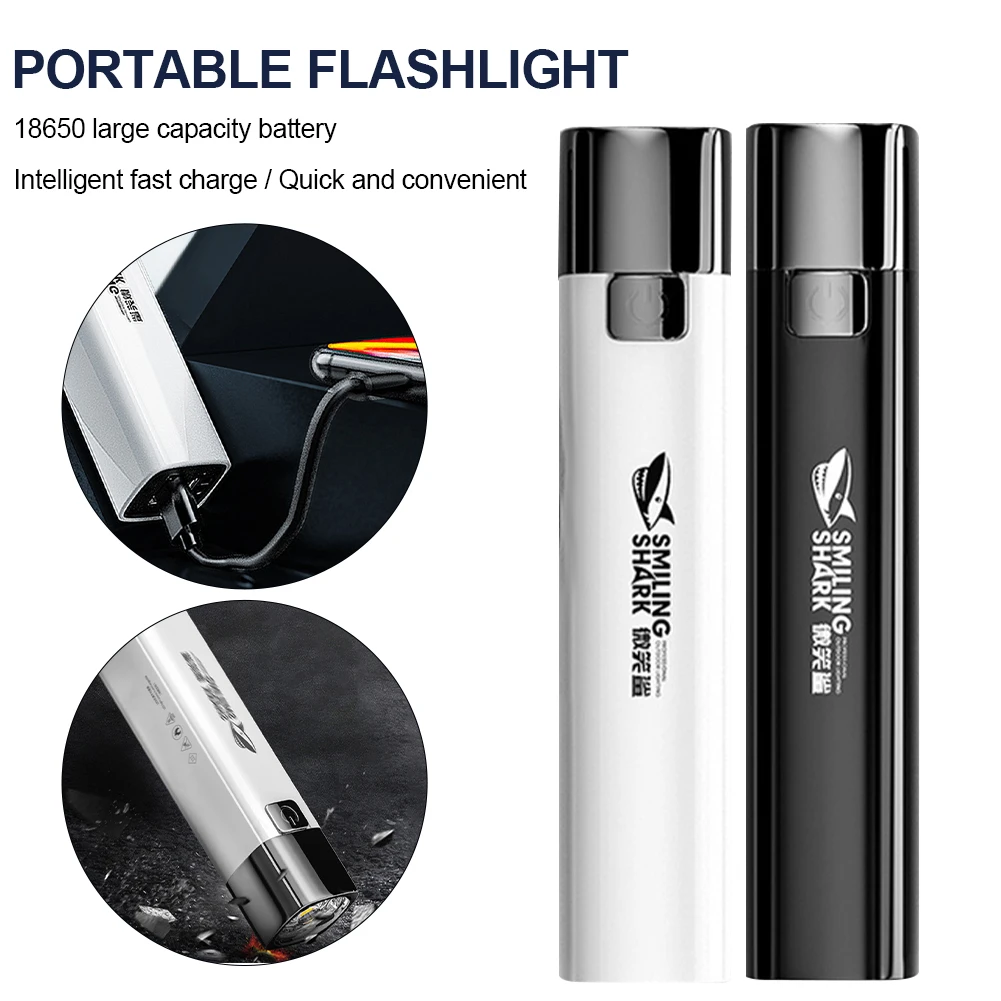 LED Flashlight Portable Lightweight USB Rechargeable Torch Light Power Bank with High Brightness for Camping Outdoor Activity
LED Flashlight Portable Lightweight USB Rechargeable Torch Light Power Bank with High Brightness for Camping Outdoor Activity