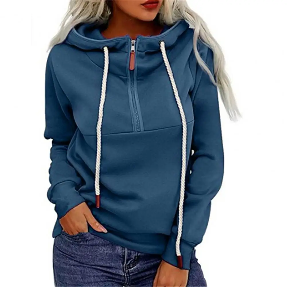 Women Sweatshirt Solid Color Beam Cuffs Casual Zipper Design Plus Fleece Hoodie for Going Out Hoodies Women pullover top 2XL
Women Sweatshirt Solid Color Beam Cuffs Casual Zipper Design Plus Fleece Hoodie for Going Out Hoodies Women pullover top 2XL