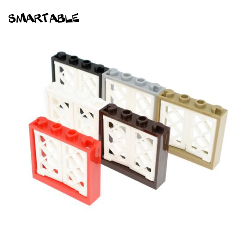 Строительные блоки Smartable Window 1x4x3 с сетчатой панелью, детали MOC, паровые игрушки «сделай сам» для детей, креативные 60594 + 60607 20 шт./лот
Строительные блоки Smartable Window 1x4x3 с сетчатой панелью, детали MOC, паровые игрушки «сделай сам» для детей, креативные 60594 + 60607 20 шт./лот