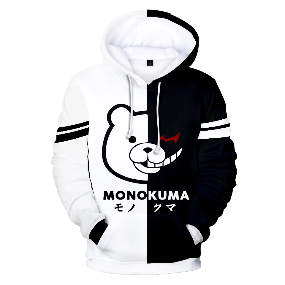 Personality New 3D Printed Monokuma Hoodies Men Women Sweatshirts Harajuku Kids Anime Hoodie Autumn Boys and Girls Hip Hop 4XL
Personality New 3D Printed Monokuma Hoodies Men Women Sweatshirts Harajuku Kids Anime Hoodie Autumn Boys and Girls Hip Hop 4XL
