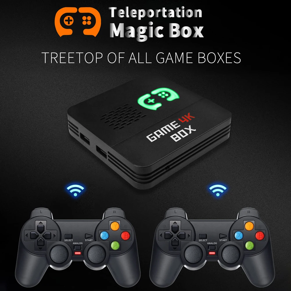 I5 Wireless Dual System Video Game Console HD Retro TV Box 6700+ Classic Games with 2 Wireless Controller for Android
I5 Wireless Dual System Video Game Console HD Retro TV Box 6700+ Classic Games with 2 Wireless Controller for Android