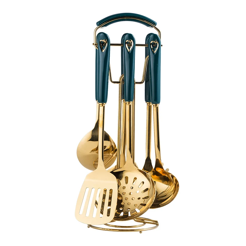 6/7PC Cookware Kitchenware set Nordic style Stainless Steel kitchen tools accessories luxury cooking utensils Special tool Spoon
6/7PC Cookware Kitchenware set Nordic style Stainless Steel kitchen tools accessories luxury cooking utensils Special tool Spoon