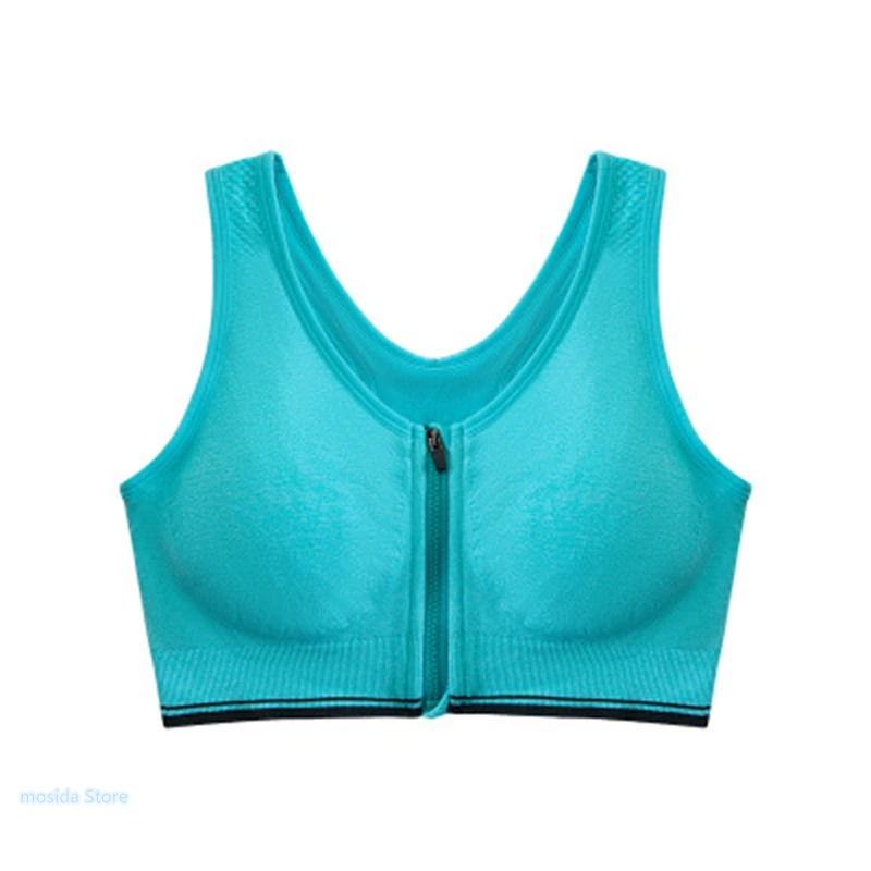 10pcs Front zipper sports bra seamlessly comfortable and shock-proof gathered without steel ring vest running fitness 
10pcs Front zipper sports bra seamlessly comfortable and shock-proof gathered without steel ring vest running fitness