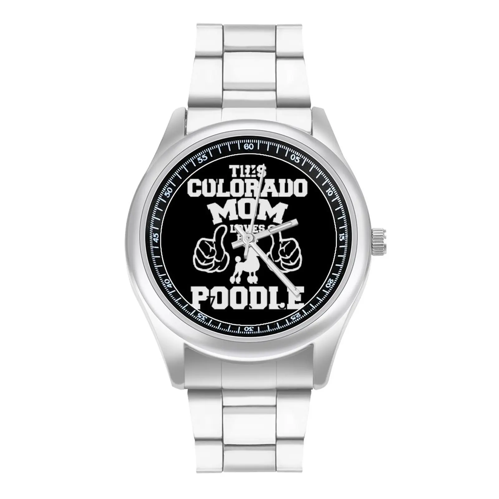 Кварцевые часы в виде пуделя, аналоговые красивые наручные часы, стальные мужские наручные часы для фитнеса 
Кварцевые часы в виде пуделя, аналоговые красивые наручные часы, стальные мужские наручные часы для фитнеса