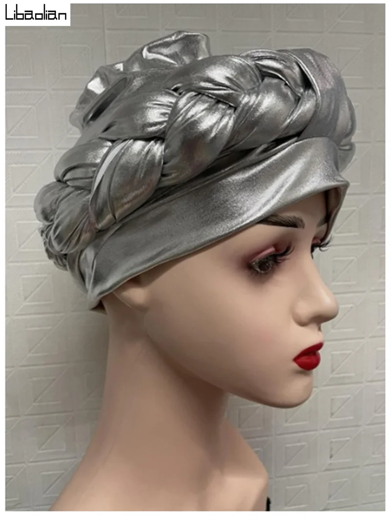 African headtie hat party auto gele elegant nigeria turban headband already tied african head wraps cap 12pcs/pack
African headtie hat party auto gele elegant nigeria turban headband already tied african head wraps cap 12pcs/pack