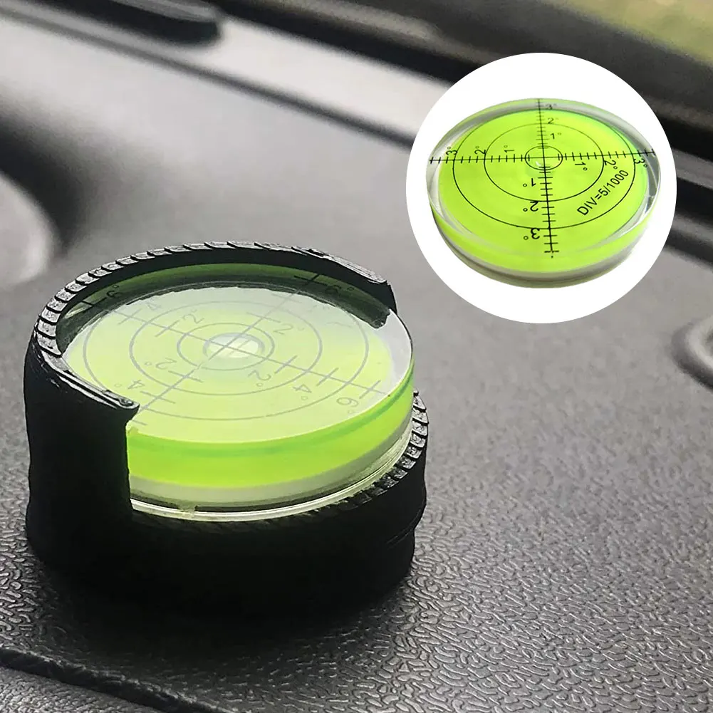 Precision Spirit Bubble Level Degree Mark Surface Round Circular Measuring Kit Bubble level Round Round Inclinometers 60mm Hot
Precision Spirit Bubble Level Degree Mark Surface Round Circular Measuring Kit Bubble level Round Round Inclinometers 60mm Hot