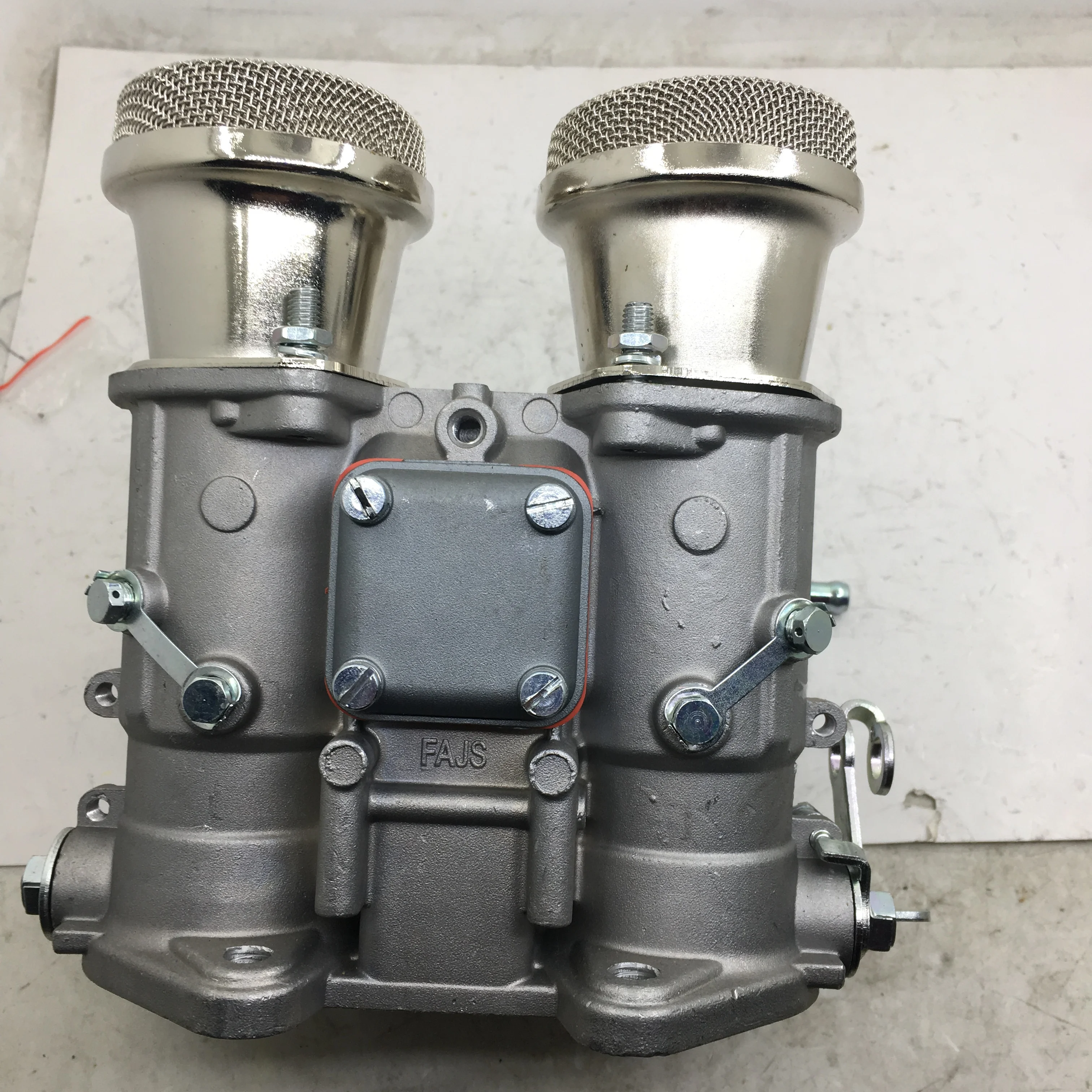 SherryBerg carb fajs 45mm dcoe 45DCOE 45 dcoe carburetor carburettor for EMPI Weber Solex dellorto air horns 45mm tall w air net 
SherryBerg carb fajs 45mm dcoe 45DCOE 45 dcoe carburetor carburettor for EMPI Weber Solex dellorto air horns 45mm tall w air net