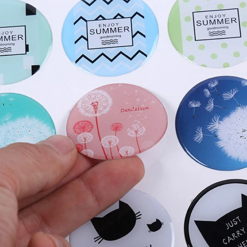 

Drip-Shaped Transparent Crystal Dome Label Customized Adhesive Crystal 3D Sticker Epoxy Resin Domed Stickers
