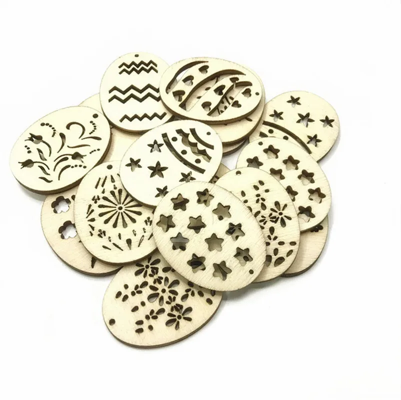 100PCS 40MM Easter Decorative Wood Chip Egg Decoration Happy Easter Hanging Pendant Tag DIY Craft Ornament Festival Supplies
100PCS 40MM Easter Decorative Wood Chip Egg Decoration Happy Easter Hanging Pendant Tag DIY Craft Ornament Festival Supplies