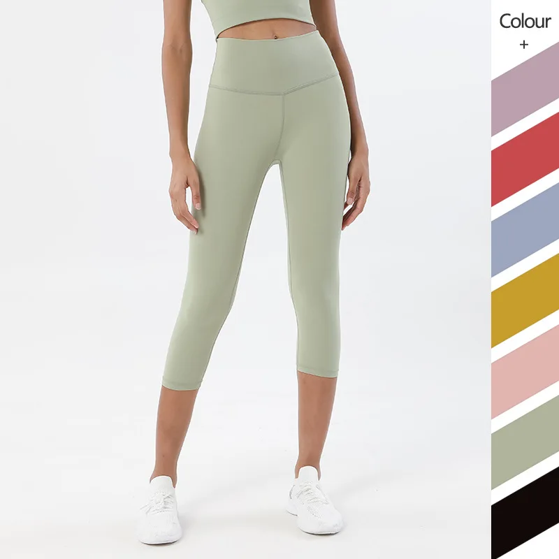 Women Seamless Yoga Pants Cropped Pants Sports Leggings Women High Waist Hip Sports Fitness Pants Active Wear Clothing
Women Seamless Yoga Pants Cropped Pants Sports Leggings Women High Waist Hip Sports Fitness Pants Active Wear Clothing