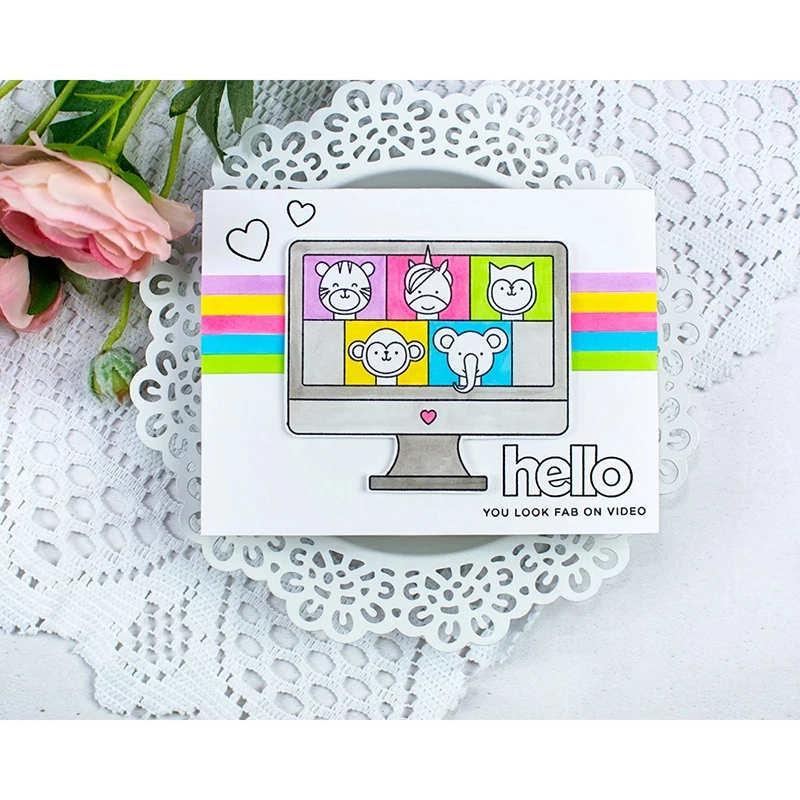 Rubber Stamps and Metal Cutting Die Animals Connect Network Scrapbooking Craft Stencil Card Make Album Sheet Decoration Die Cut
Rubber Stamps and Metal Cutting Die Animals Connect Network Scrapbooking Craft Stencil Card Make Album Sheet Decoration Die Cut