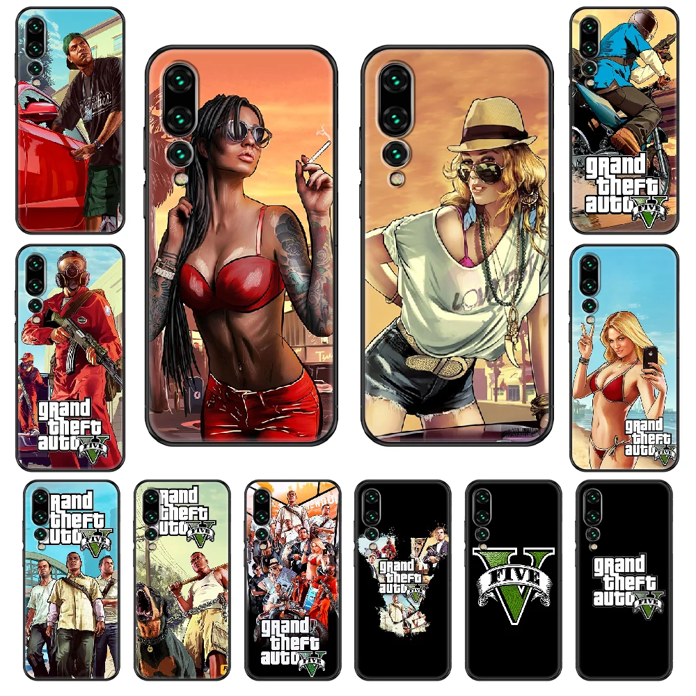 Game Grand Theft Auto Gta 5 Phone case For Huawei P 8 10 20 30 Smart Plus 2019 Z Lite Pro 2017 2019 black tpu cell cover 3D
Game Grand Theft Auto Gta 5 Phone case For Huawei P 8 10 20 30 Smart Plus 2019 Z Lite Pro 2017 2019 black tpu cell cover 3D