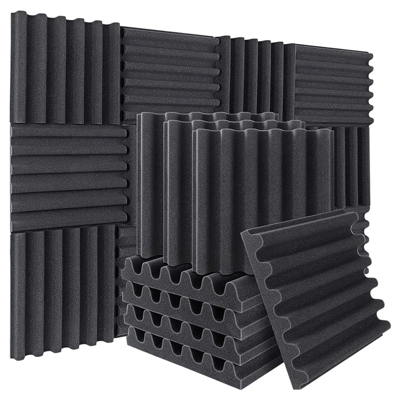 12 шт. панели из акустической пены дугообразная студийная пена, 2x12x12 дюймов Звукоизоляционная пена высокой плотности для акустической обраб...
12 шт. панели из акустической пены дугообразная студийная пена, 2x12x12 дюймов Звукоизоляционная пена высокой плотности для акустической обраб...