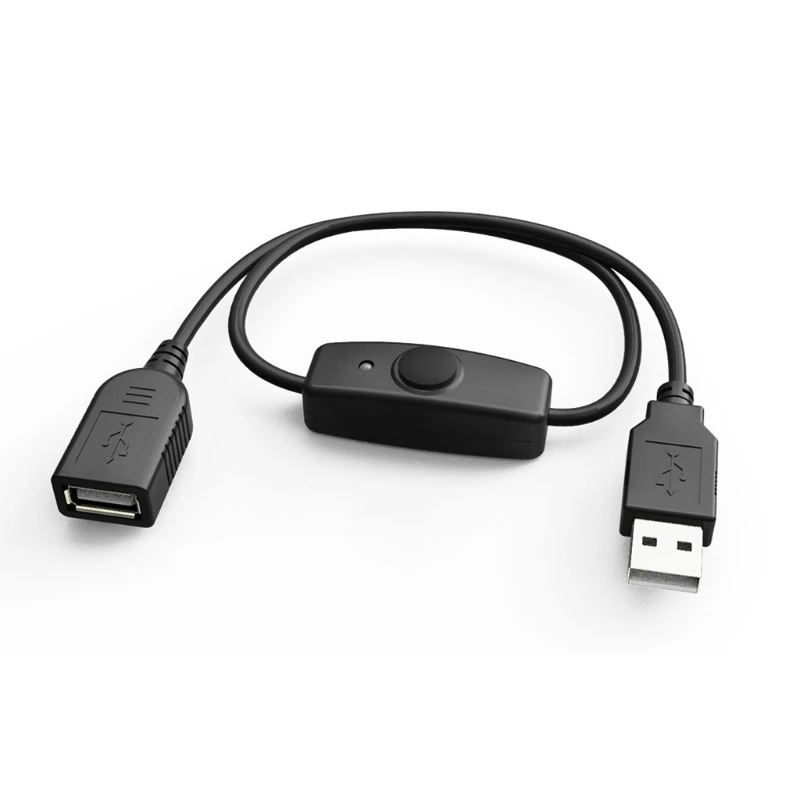 Data Sync USB 2.0 Extender Cord USB Extension Cable With ON OFF Switch LED Indicator for Raspberry Pi PC USB Fan USB Charger
Data Sync USB 2.0 Extender Cord USB Extension Cable With ON OFF Switch LED Indicator for Raspberry Pi PC USB Fan USB Charger