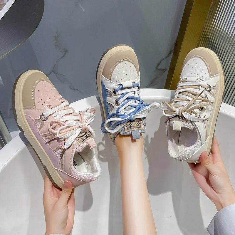 Spring/Autumn 2021 New Fashion Brand Platform Sneakers Women Breathable Zapatos De Mujer Casual Shoes for Women Sneakers
Spring/Autumn 2021 New Fashion Brand Platform Sneakers Women Breathable Zapatos De Mujer Casual Shoes for Women Sneakers