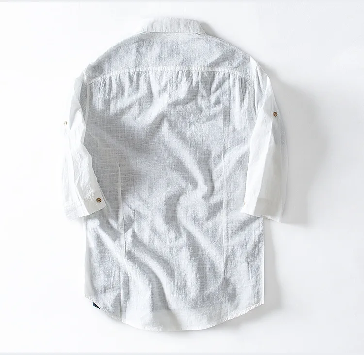 half sleeve Men's cotton shirt with pocket white gray Dark blueChinese style casual shirts men spring summer shirt for men male
half sleeve Men's cotton shirt with pocket white gray Dark blueChinese style casual shirts men spring summer shirt for men male