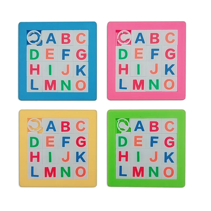 Slide Puzzle Plastic Building Children's Educational Toys Numbers Alphabets Learning Jigsaw Game Toys Puzzles Gift 7*7cm3D
Slide Puzzle Plastic Building Children's Educational Toys Numbers Alphabets Learning Jigsaw Game Toys Puzzles Gift 7*7cm3D