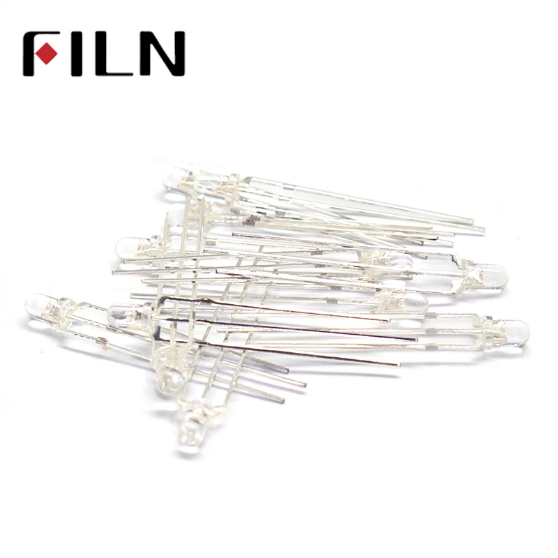 100pcs 3mm 2 Colors red and green common cathode or anode LED water clear lamp Diode light 3 pin
100pcs 3mm 2 Colors red and green common cathode or anode LED water clear lamp Diode light 3 pin