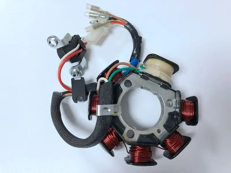 

Motorcycle 7 Poles 6 Wire for YAMAHA JY110 JS110 JYM110 F8 E8 Crypton 110 110cc Magneto Stator Coil Generator