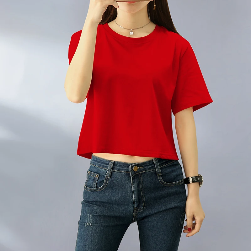 Black O-neck T-shirts Women 2020 Summer New Casual Short Sleeve Tops Women Fashion Loose T-shirts
Black O-neck T-shirts Women 2020 Summer New Casual Short Sleeve Tops Women Fashion Loose T-shirts