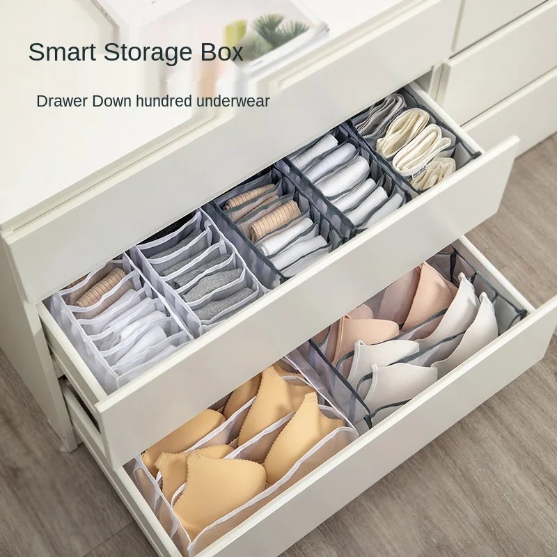 Dormitory Closet Organizer for Socks Home Separated Underwear Storage Box 7 Grids Bra Organizer Foldable Drawer Organizer
Dormitory Closet Organizer for Socks Home Separated Underwear Storage Box 7 Grids Bra Organizer Foldable Drawer Organizer