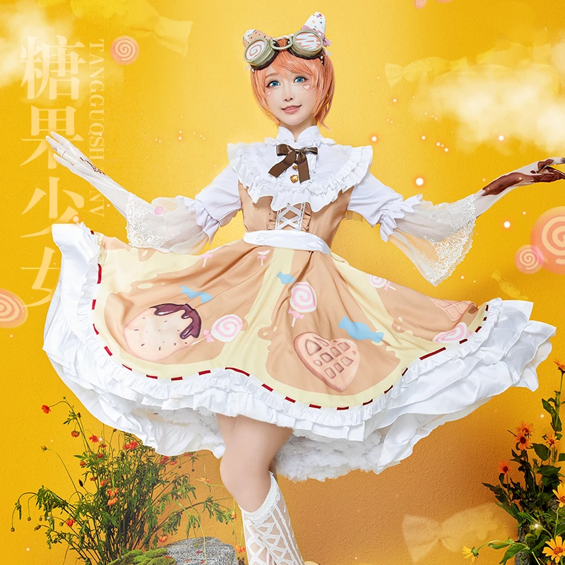Anime Identity V Tracy Reznik Candy Girl Lolita Dress Sweet Cute Uniform Cosplay Costume Unisex Halloween Free Shipping 2020 NEW
Anime Identity V Tracy Reznik Candy Girl Lolita Dress Sweet Cute Uniform Cosplay Costume Unisex Halloween Free Shipping 2020 NEW