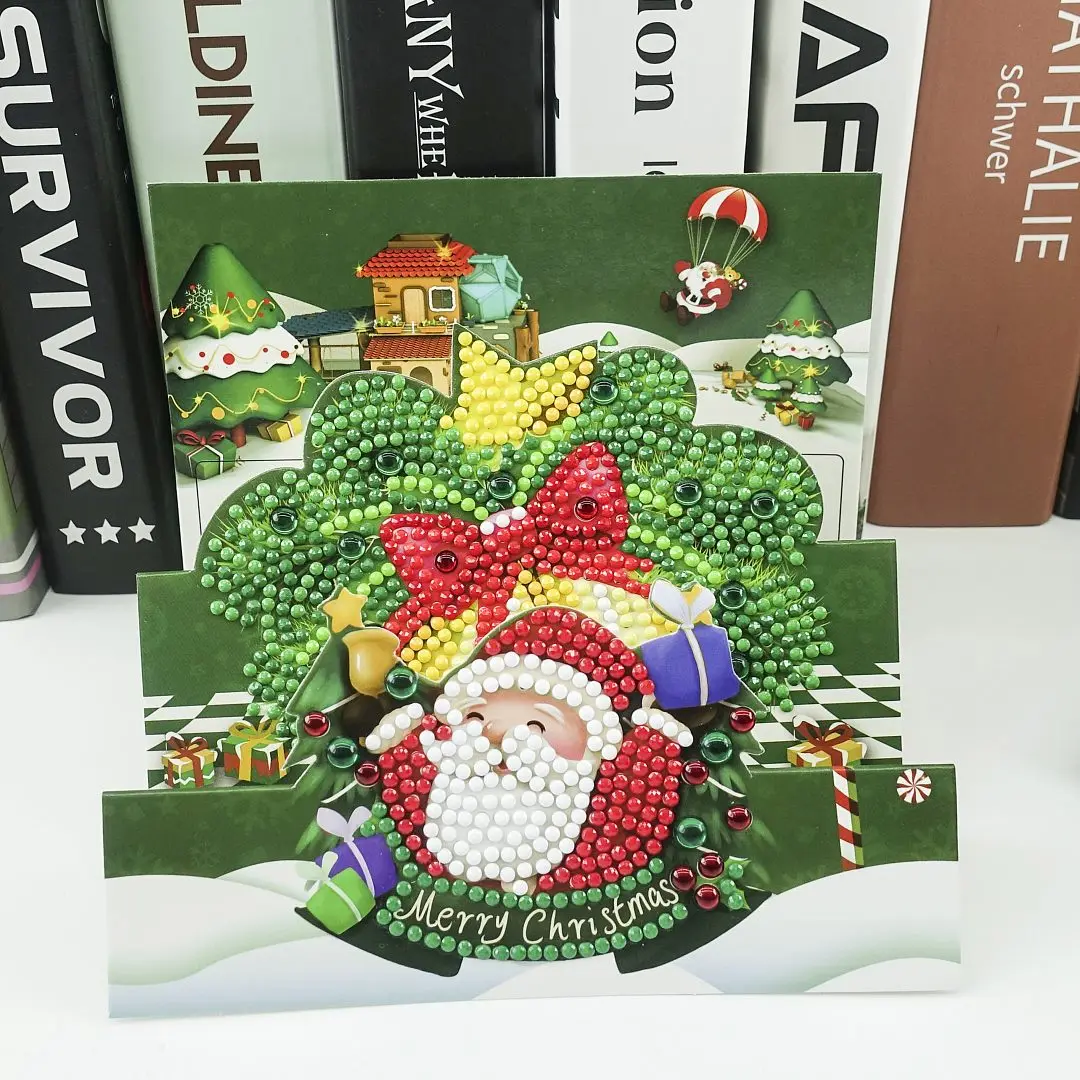 3D DIY Diamond Mosaic Greeting Card Christmas Snowman Birthday Diamond Painting Kit Embroidery Birthday Gift Home Decoration
3D DIY Diamond Mosaic Greeting Card Christmas Snowman Birthday Diamond Painting Kit Embroidery Birthday Gift Home Decoration